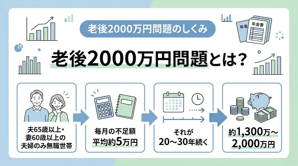 老後2000万円問題のしくみ